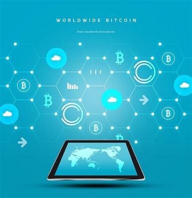 科技感未來貨幣 比特幣引領(lǐng)虛擬經(jīng)濟新浪潮